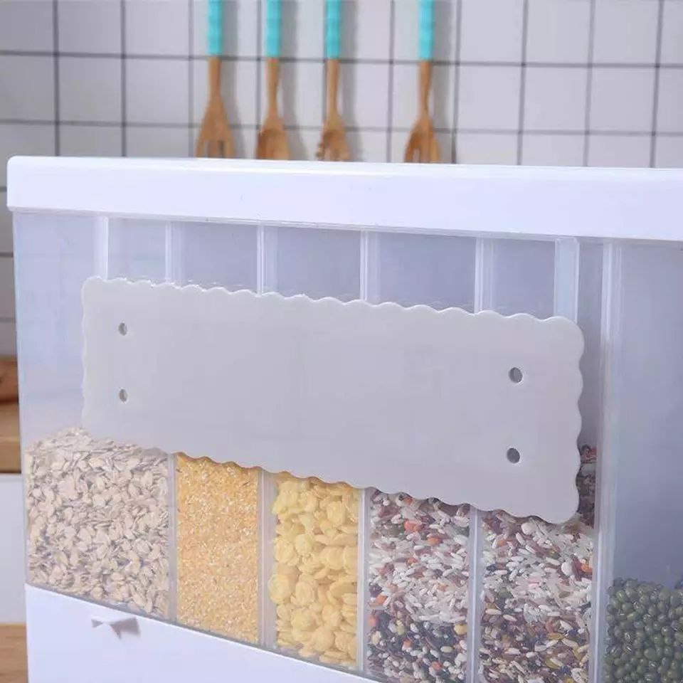 6-Compartment Legume Storage Container – 10L