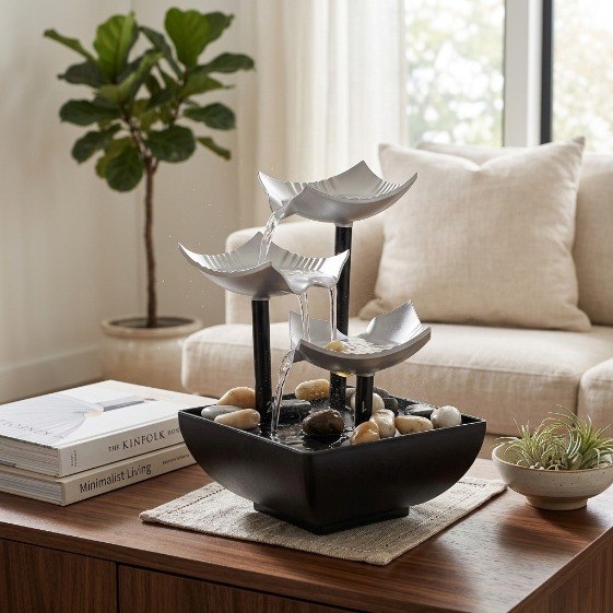 AURA FLOW Decorative Relaxation Water Fountain