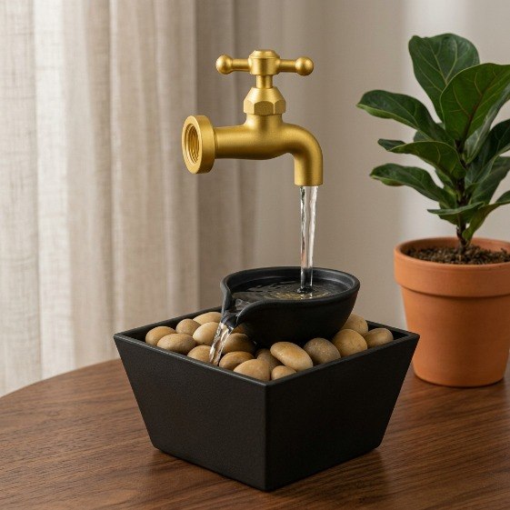 AURA FLOW Decorative Relaxation Water Fountain