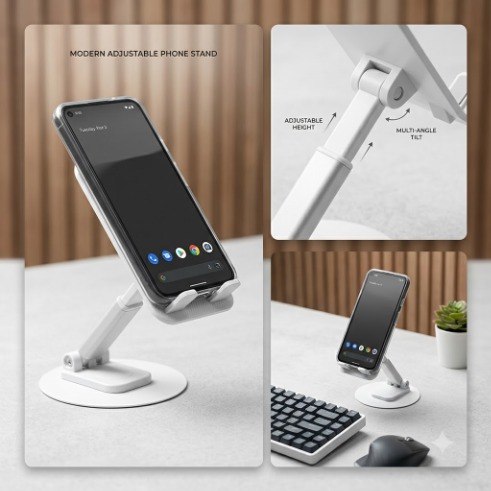 ErgoFlex Pro Adjustable Phone & Tablet Stand