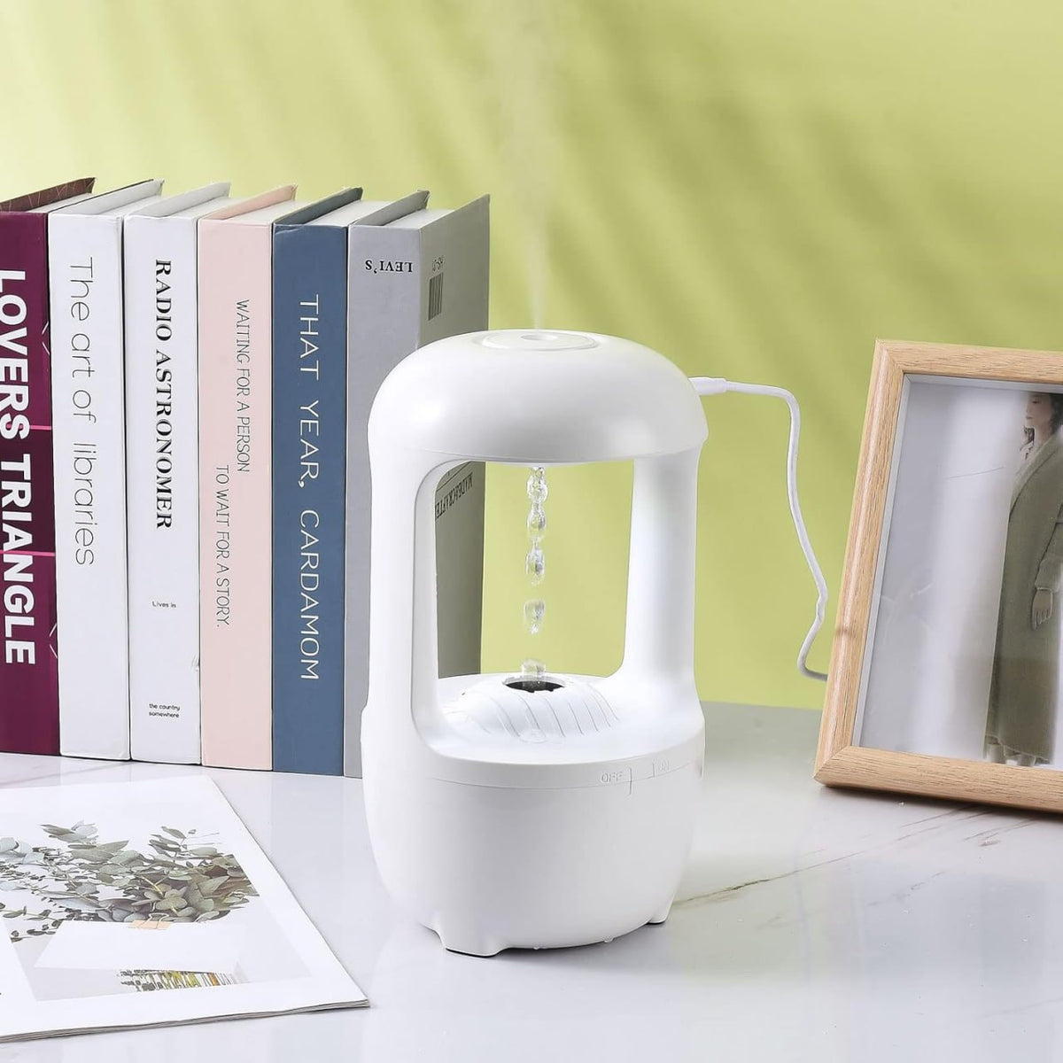 Anti-Gravity Floating Water Drop Humidifier