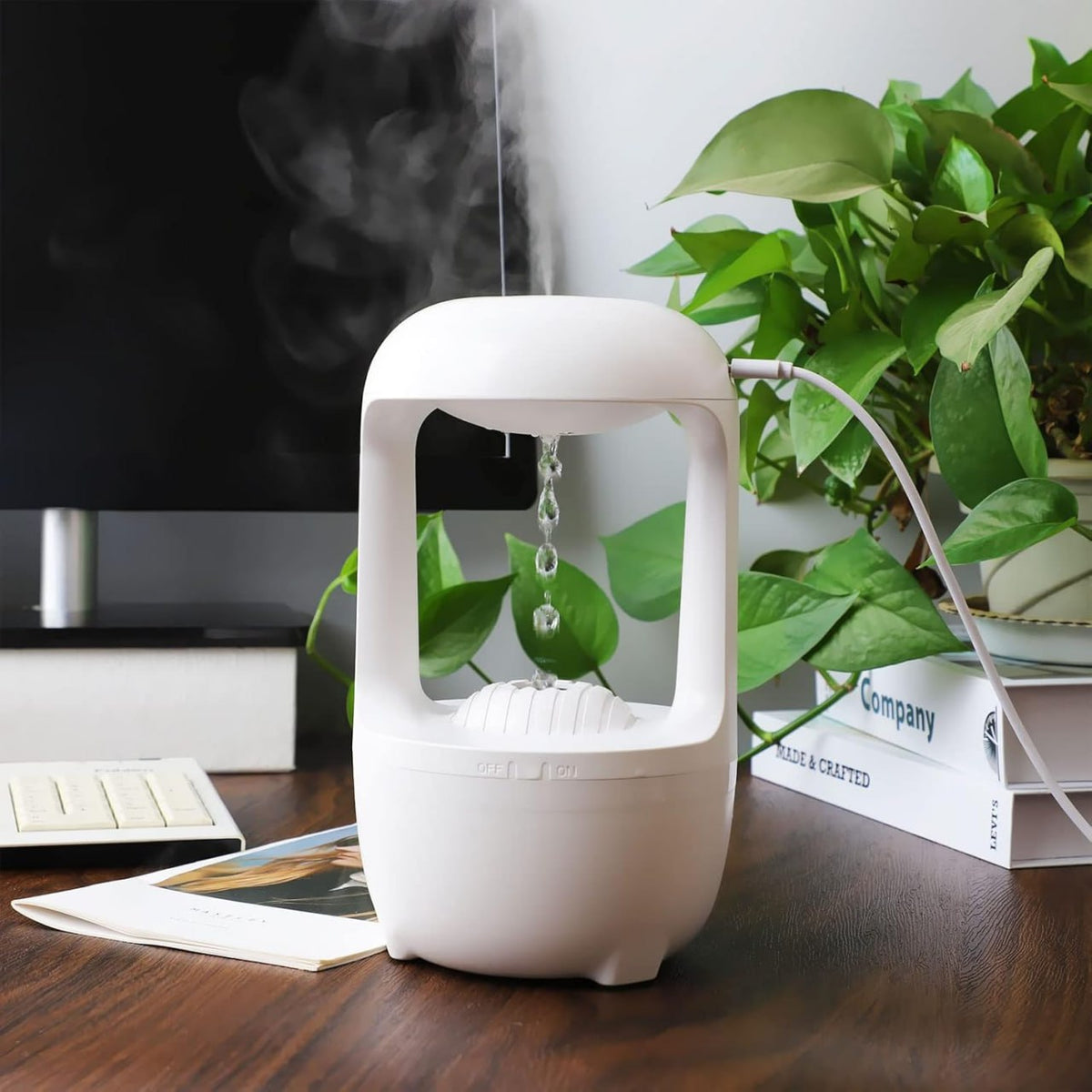 Anti-Gravity Floating Water Drop Humidifier
