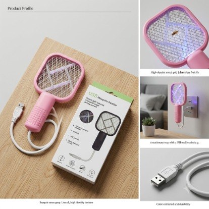 MOSQUITO TERMINATOR MINI USB Electric Mosquito Killer
