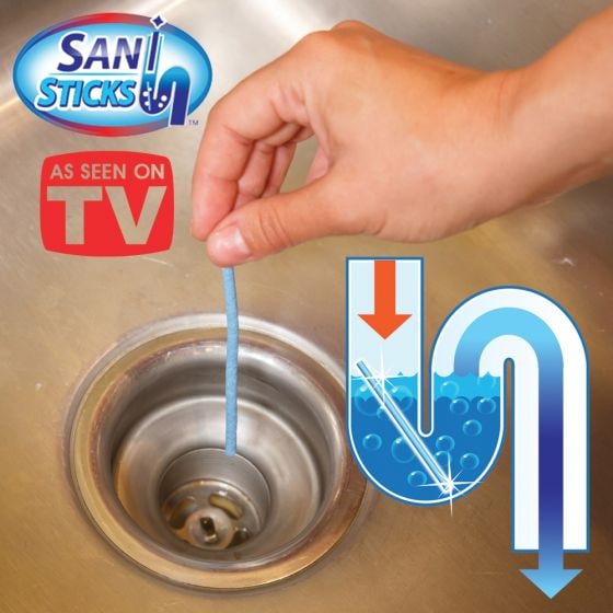 Sani Sticks Drain Cleaner Sticks – 12 Pack