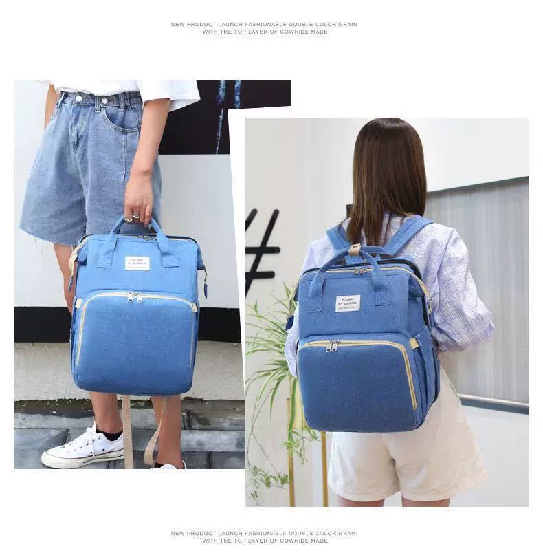 2-in-1 Baby Bed Diaper Bag