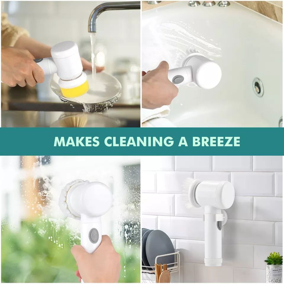 Magic 5-in-1 Cordless Cleaning Brush