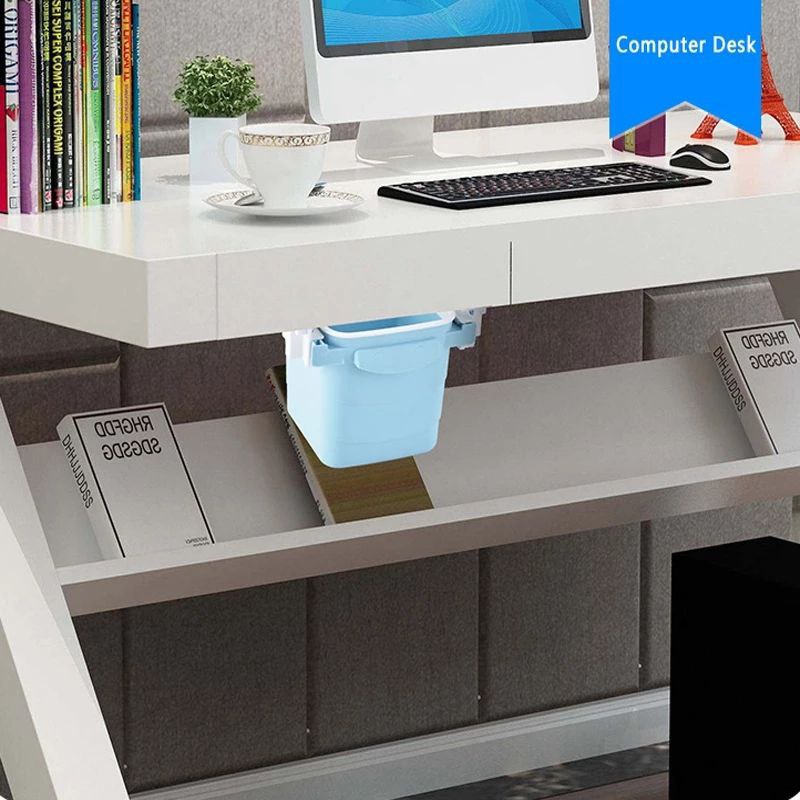 Magic Hanging Under-Desk Storage Basket
