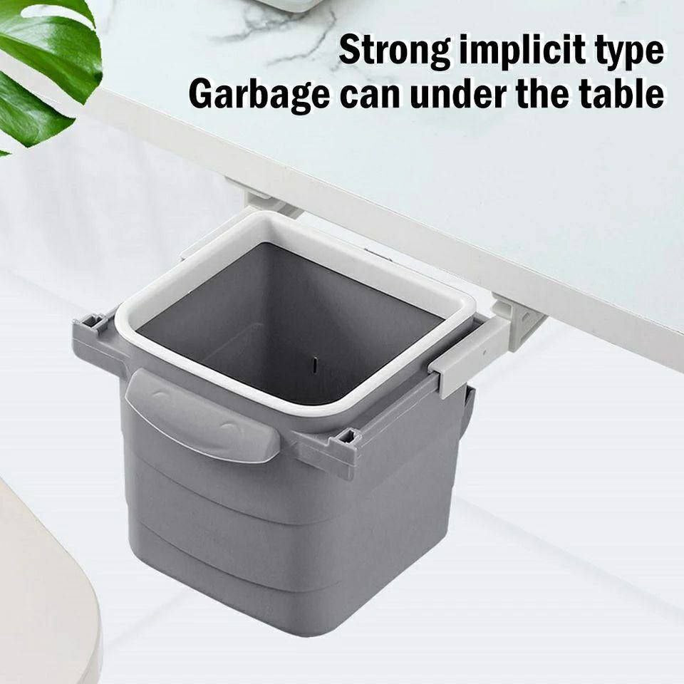 Magic Hanging Under-Desk Storage Basket