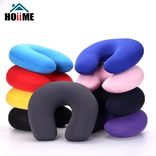 U-Shaped Travel Pillow with Microbeads