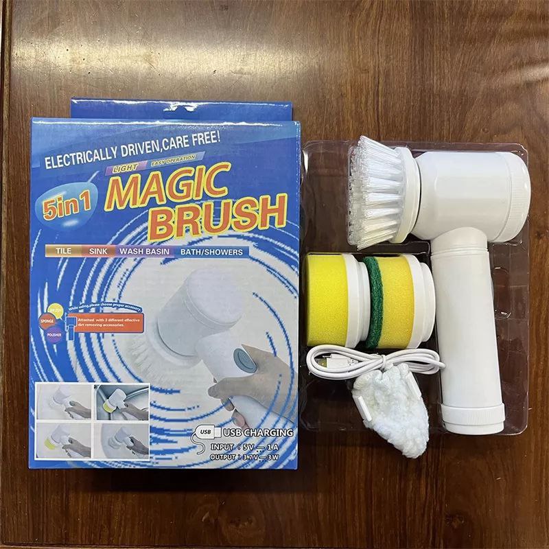 Magic 5-in-1 Cordless Cleaning Brush