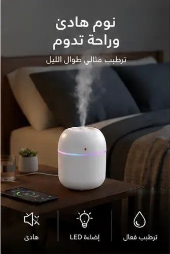 Mini Humidifier with LED Light