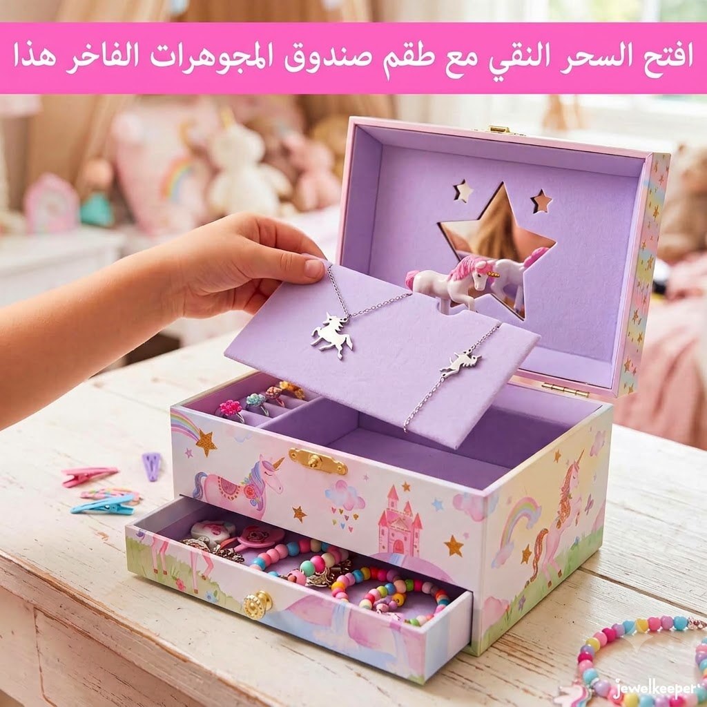 Unicorn Musical Jewelry Treasure Box