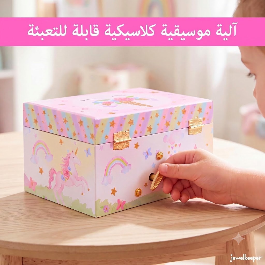 Unicorn Musical Jewelry Treasure Box