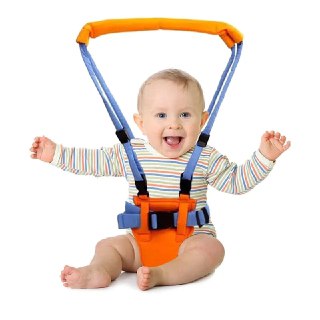 Moon Walker Baby Walking Trainer with Safety Harness