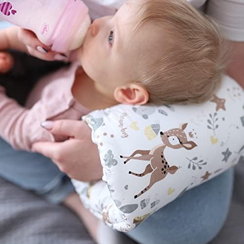 Compact Cotton Arm Pillow for Baby Feeding