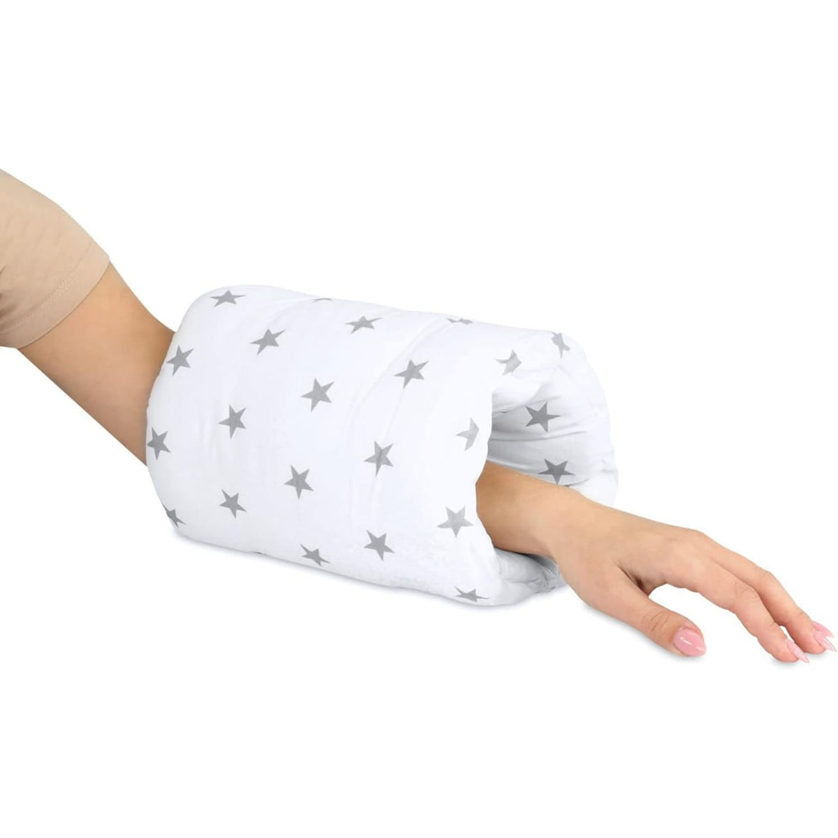 Compact Cotton Arm Pillow for Baby Feeding