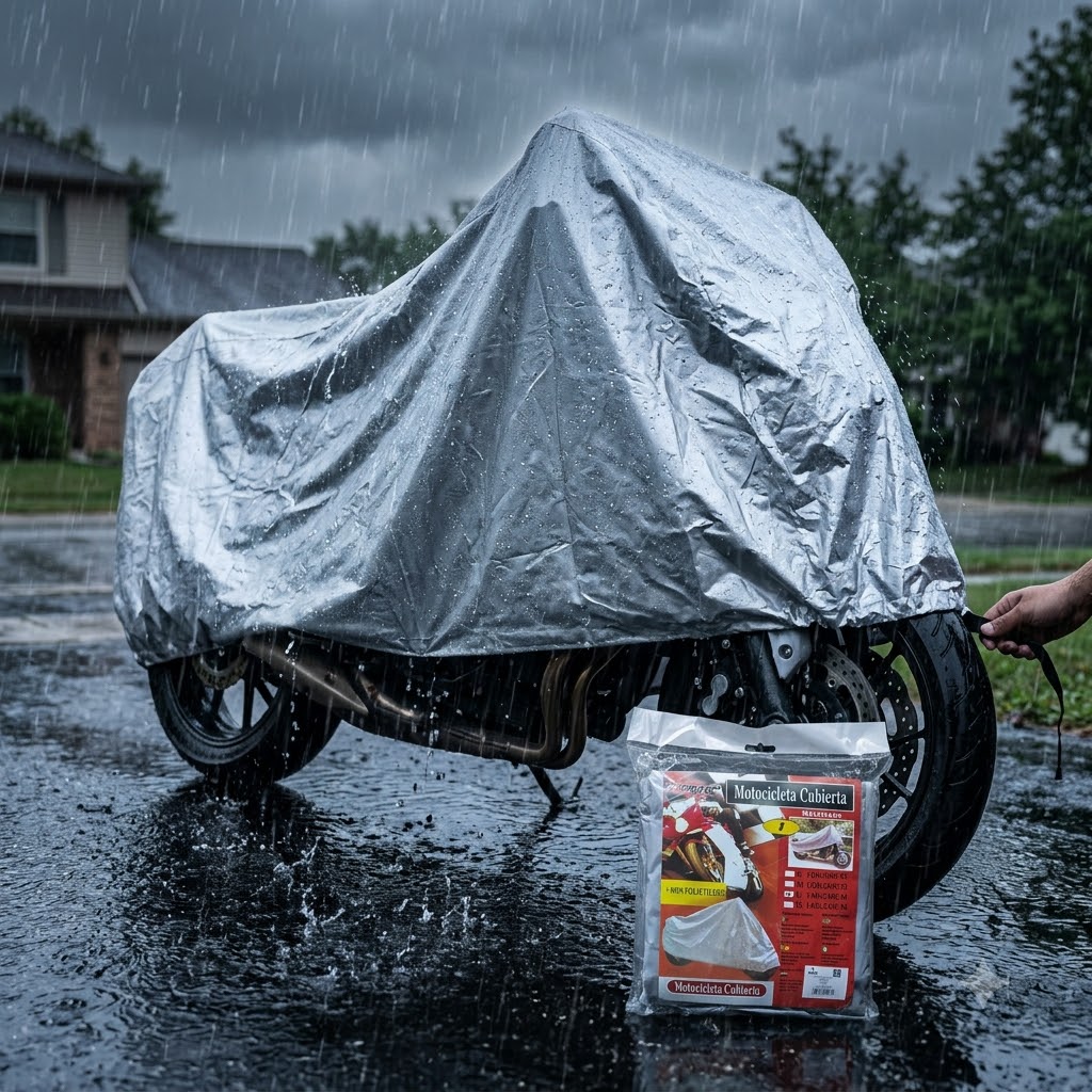 All-Weather Waterproof Motorcycle & Bicycle Cover