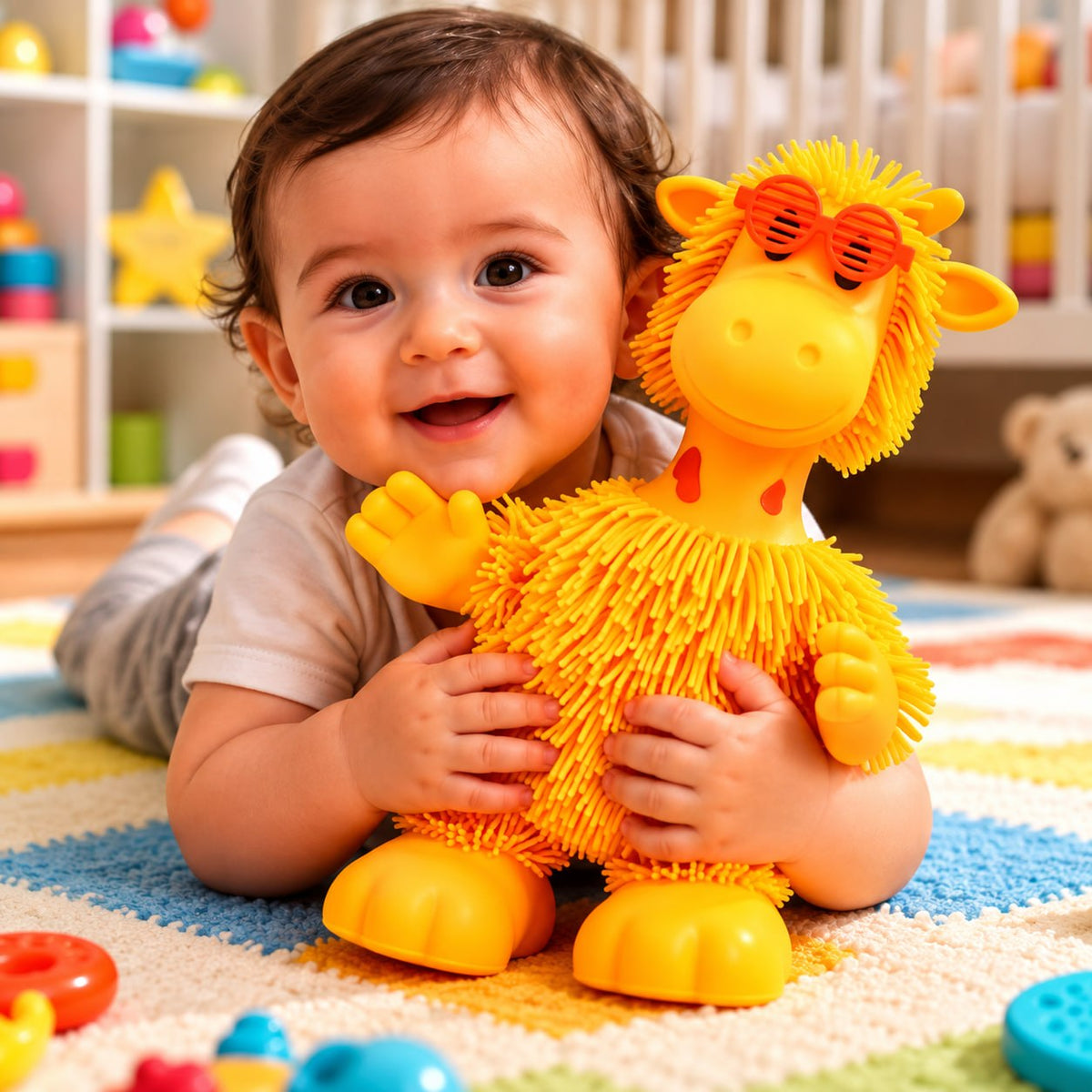 JollyGiraffe Dancing Giraffe Interactive Toy