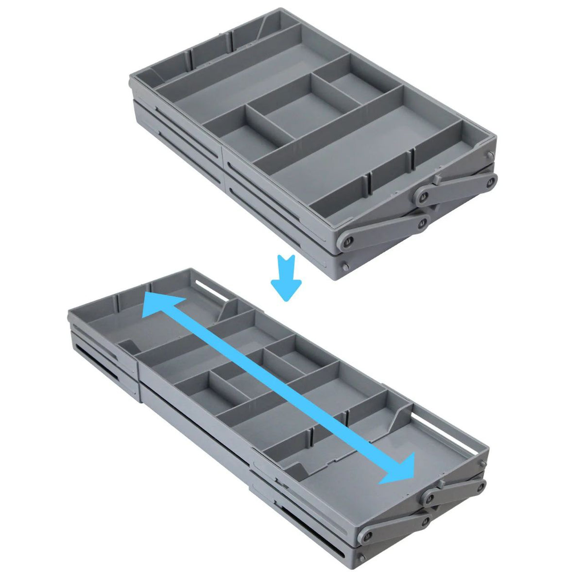 Expandable Multi-Tier Drawer Organizer