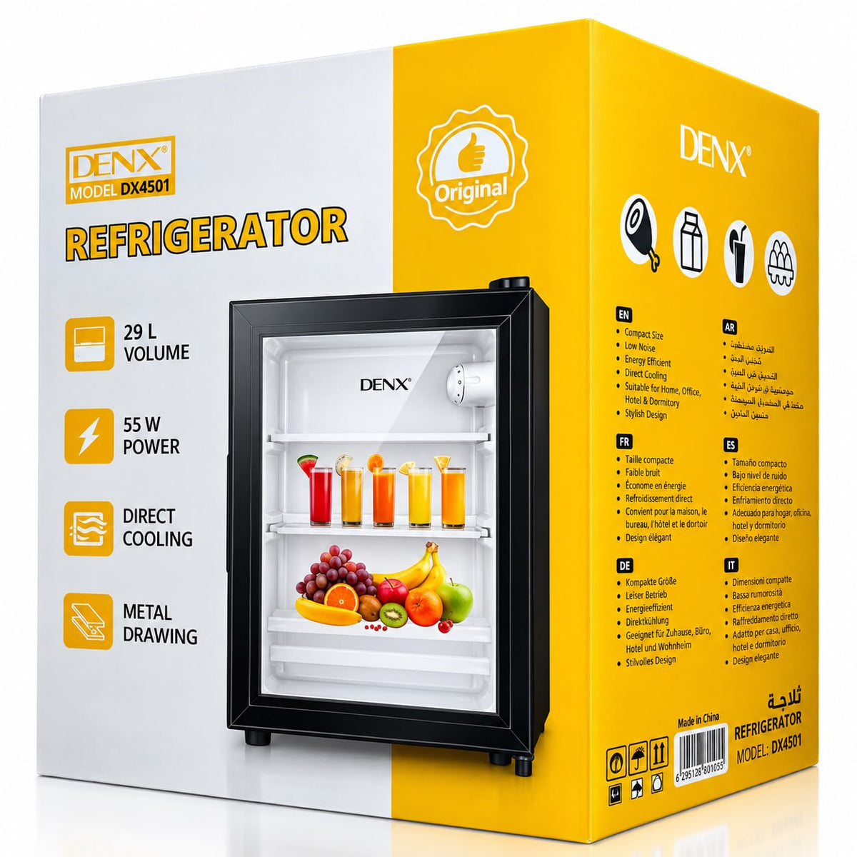 DENX DX4501 Mini Refrigerator – 29L