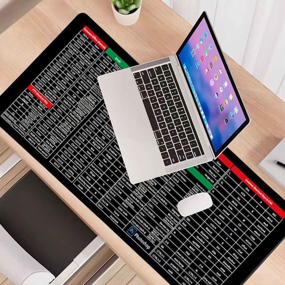 Excel Shortcuts Extended Mouse Pad – 80 × 30 cm