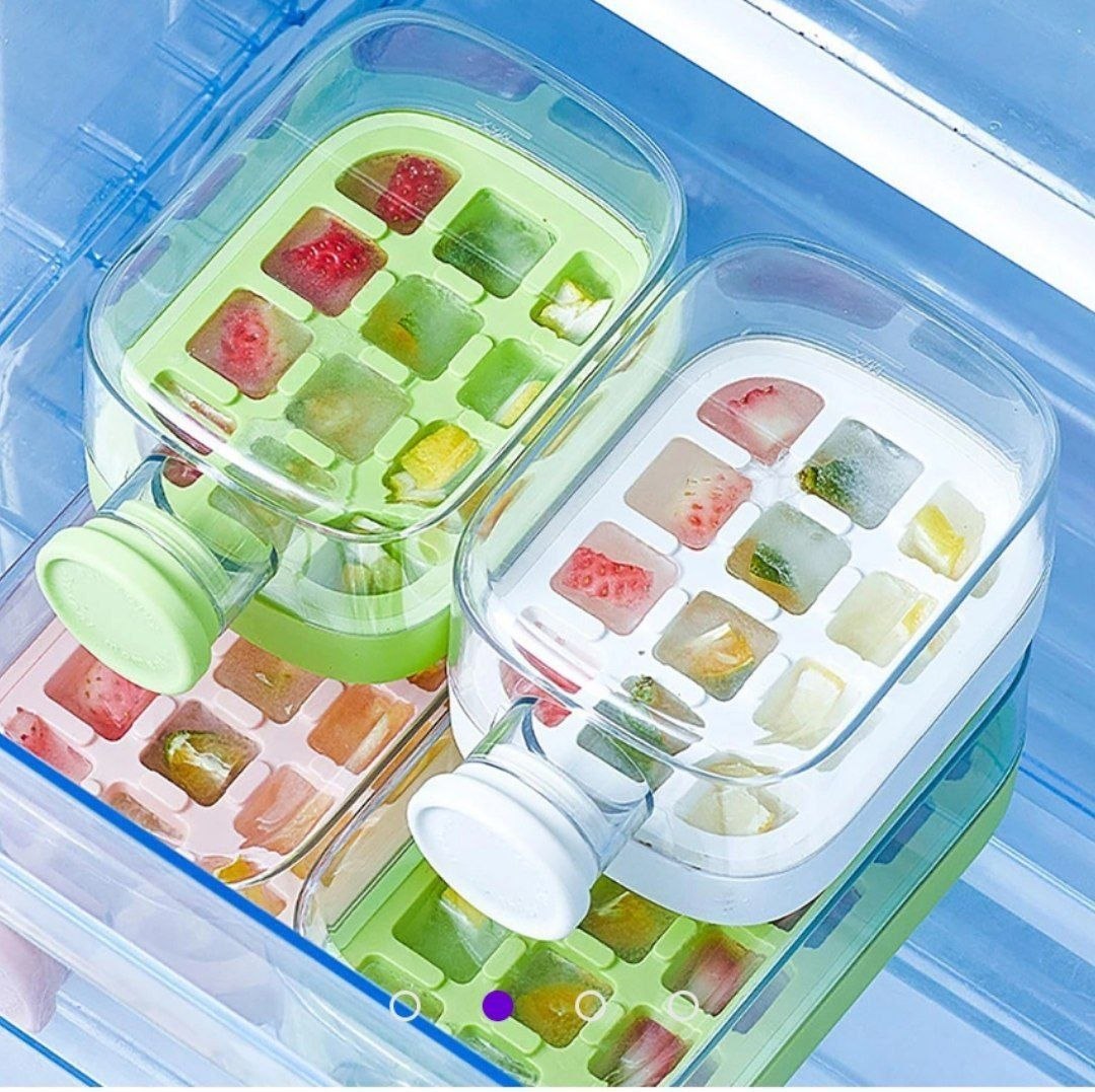 2-in-1 Ice Maker & Sports Water Bottle – 500ml