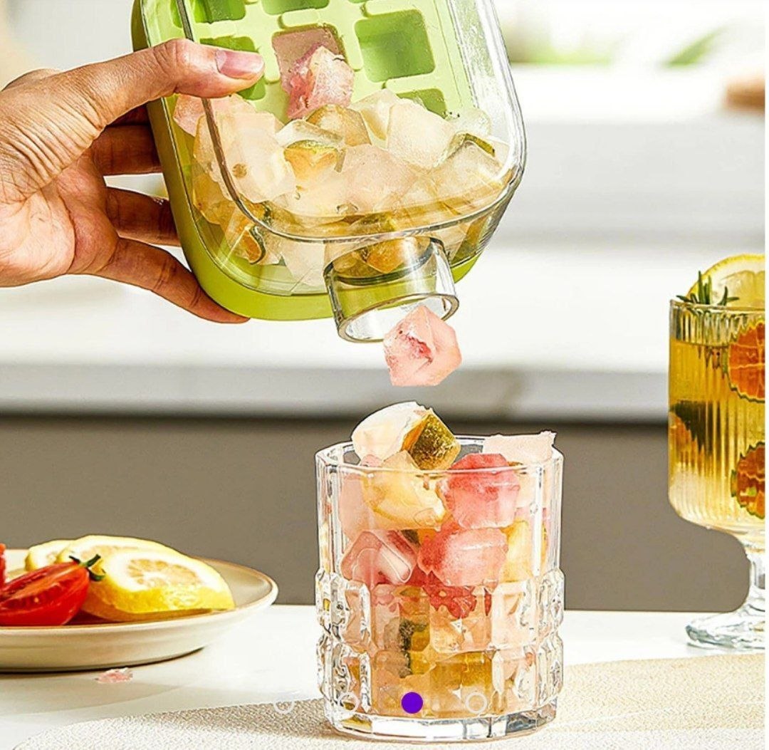 2-in-1 Ice Maker & Sports Water Bottle – 500ml