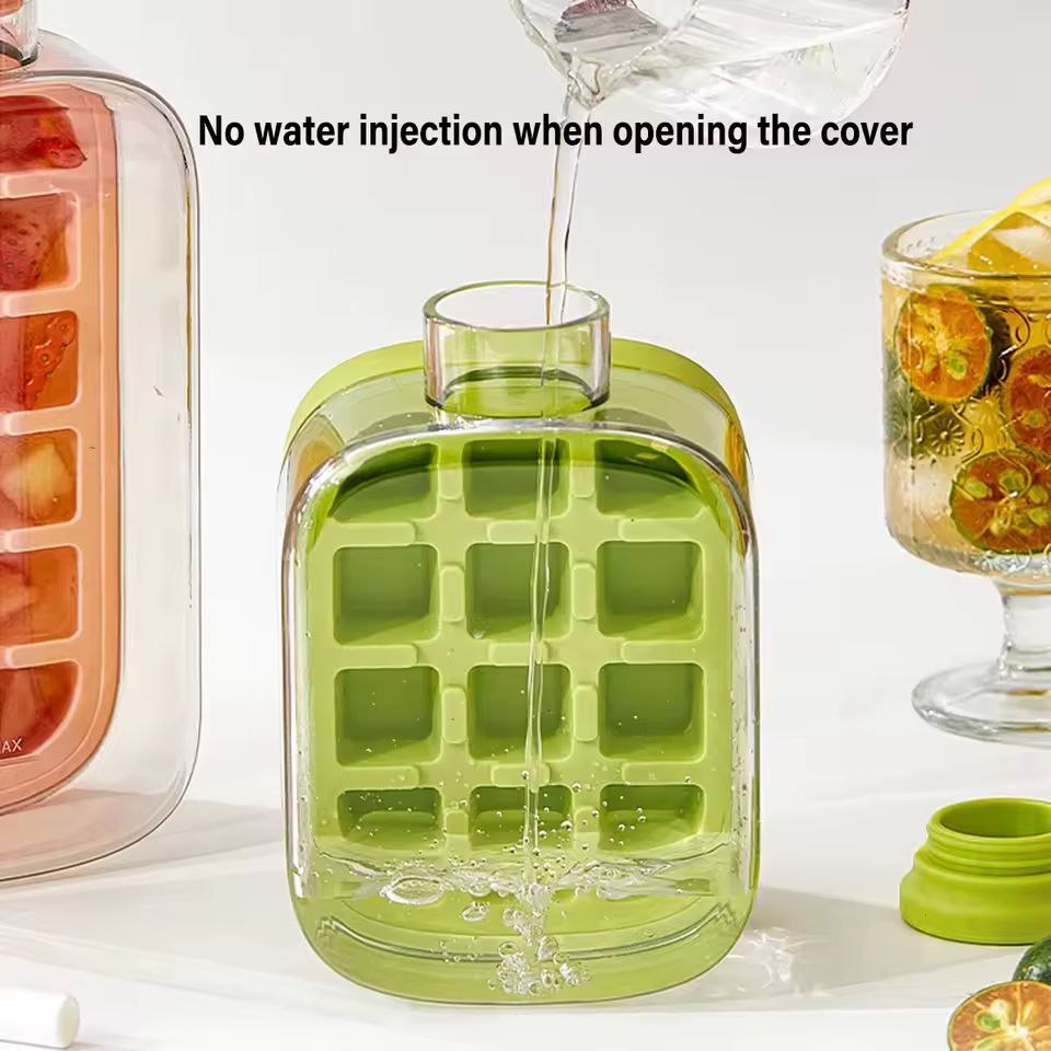 2-in-1 Ice Maker & Sports Water Bottle – 500ml