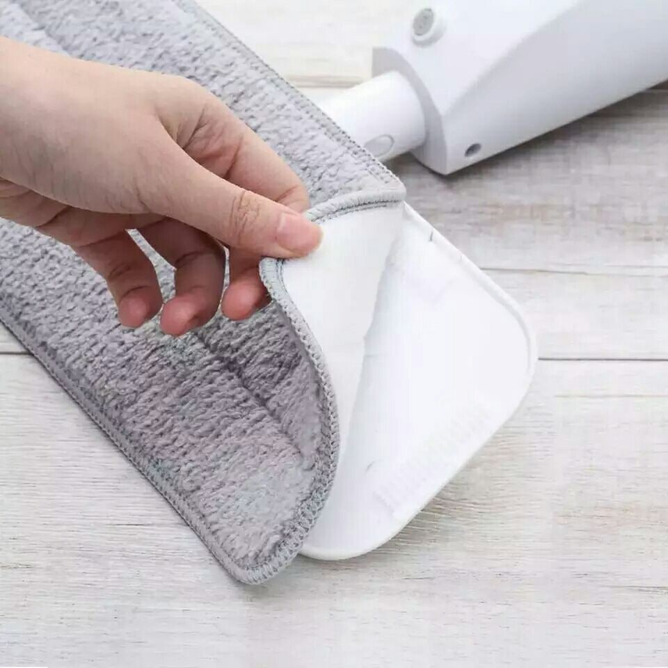 Spray Floor Mop with Long Handle & Replacement Pad