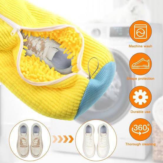Jumbo Microfiber Shoe Washing Bag