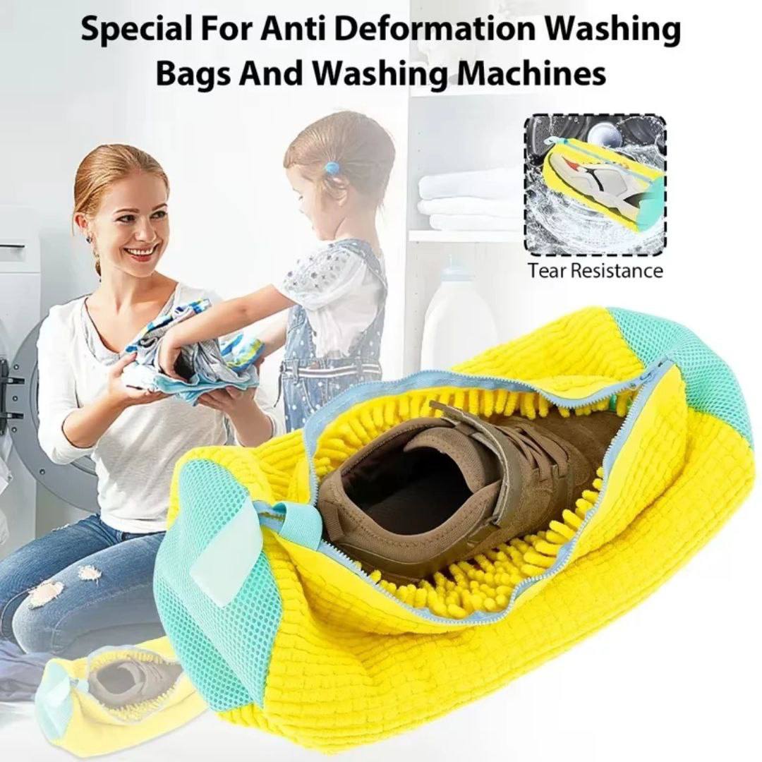 Jumbo Microfiber Shoe Washing Bag