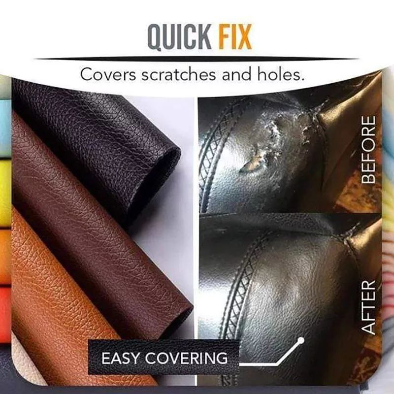 Brown Leather Repair & Restoration Sheet