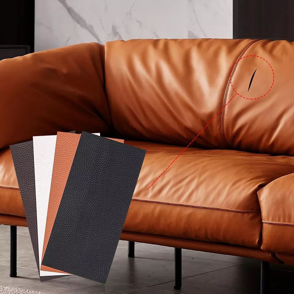 Brown Leather Repair & Restoration Sheet