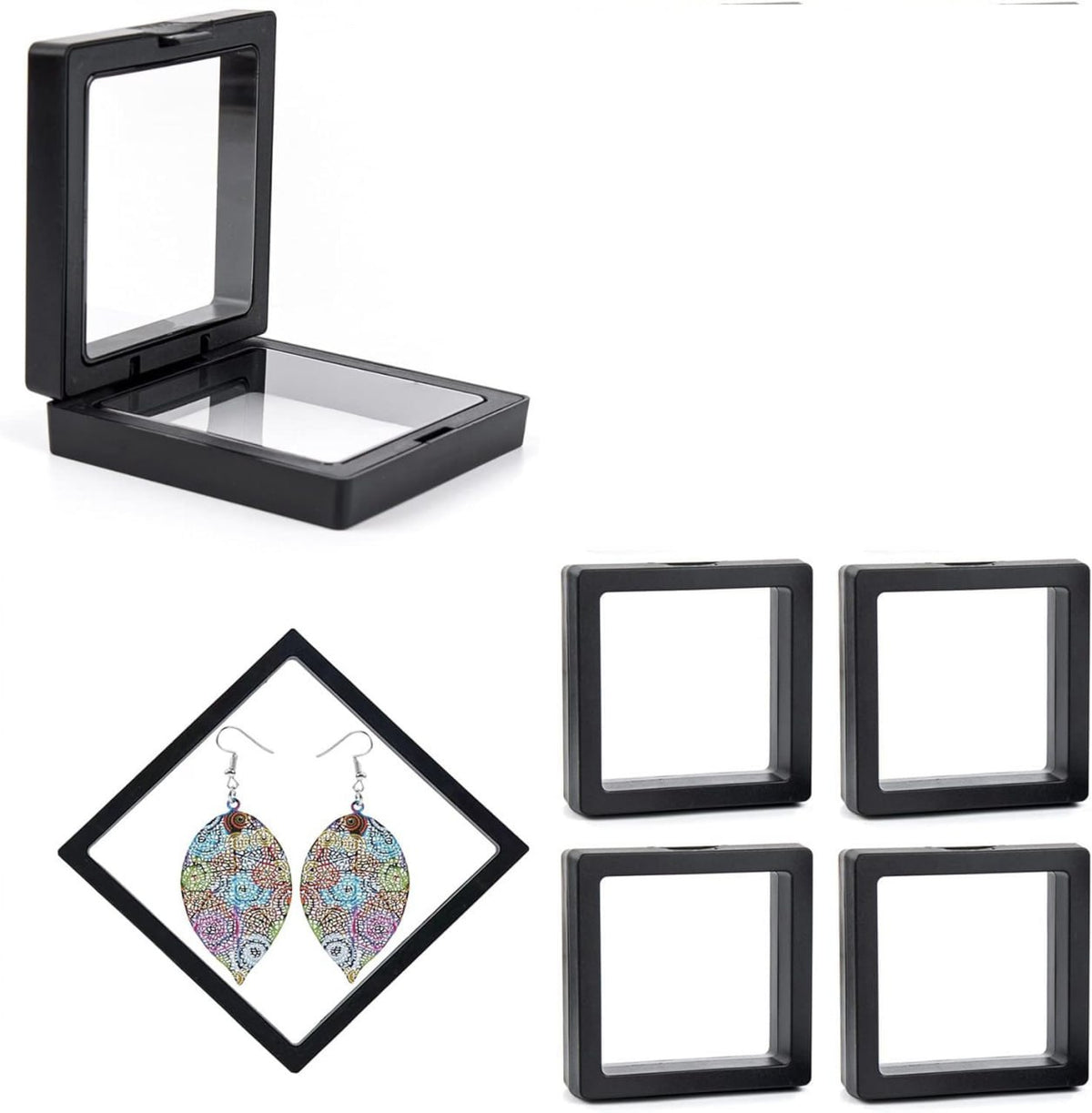 3D Floating Jewelry & Accessories Display Box