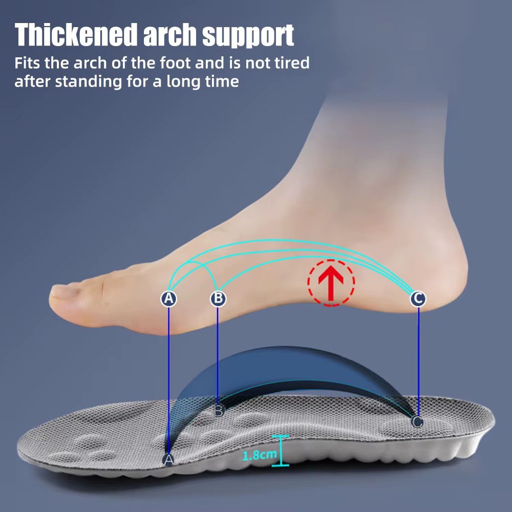 Cloud Step 4D Cloud Technology Shoe Insoles