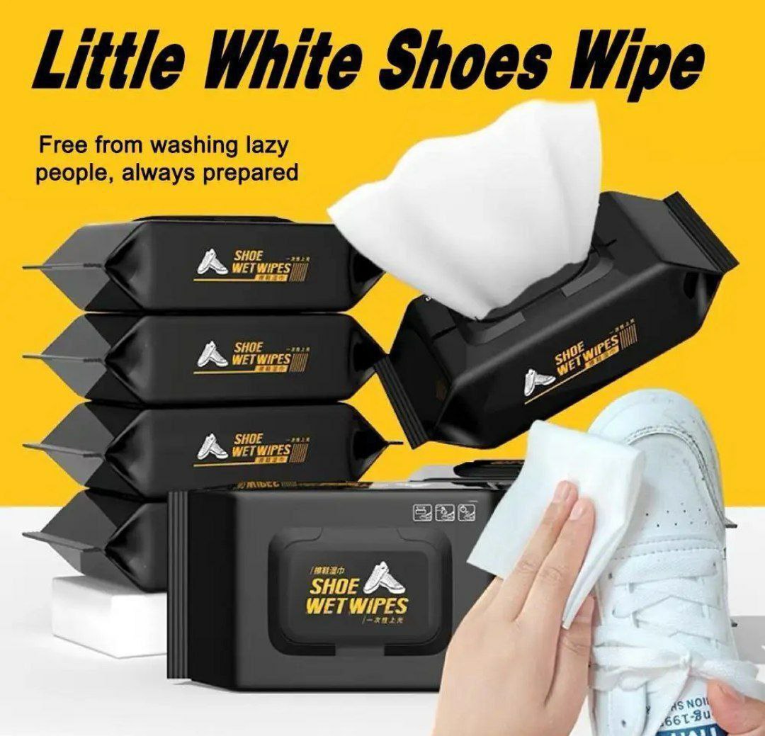 Shoe Cleaning Wipes – 30 Pieces