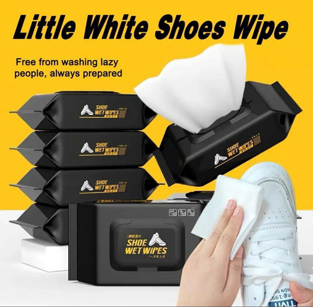 Shoe Cleaning Wipes – 30 Pieces