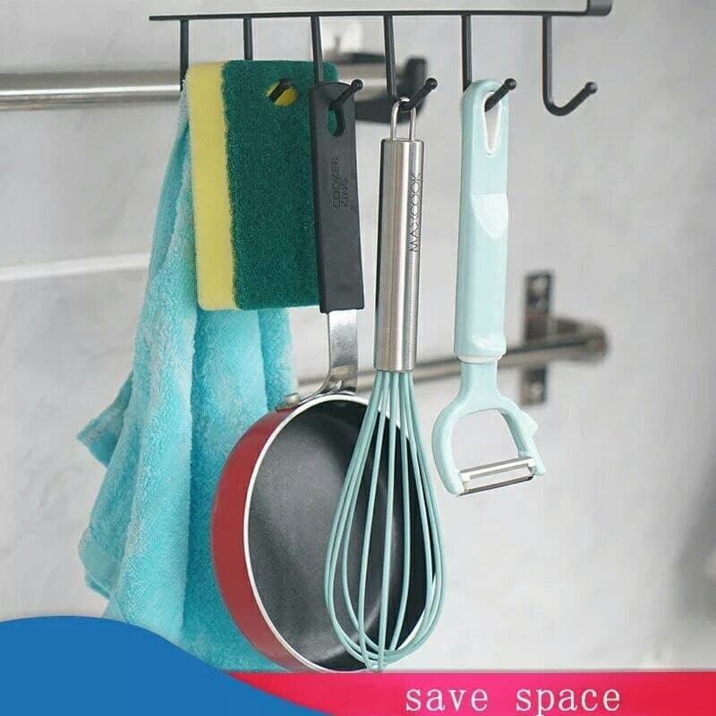 Stainless Steel Hanging Kitchen Cabinet Cup Holder