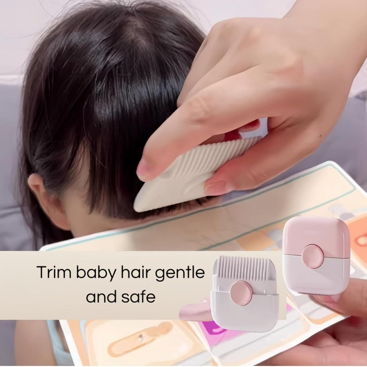 Trimpocket 2-in-1 Hair Cutting & Styling Comb