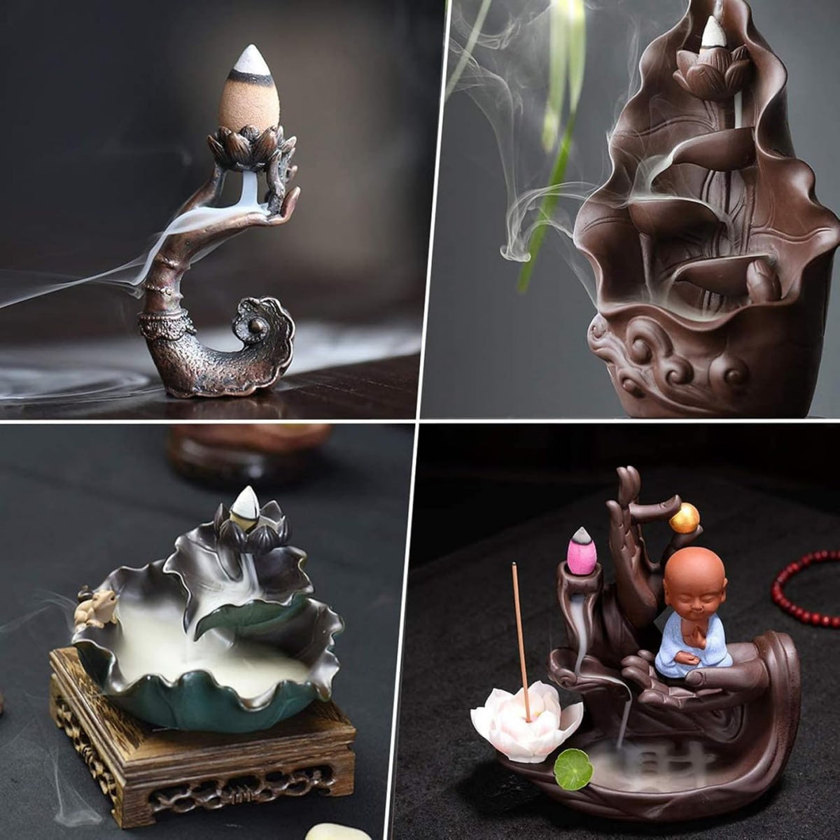 Natural Backflow Incense Cones