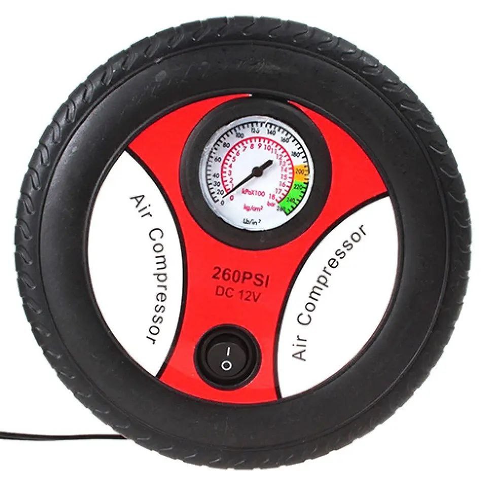 Portable Car Air Compressor – 260 PSI DC 12V