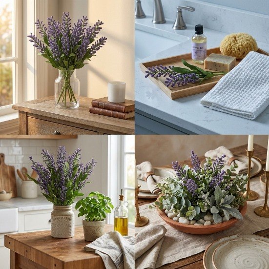 Artificial Decorative Flower Branches