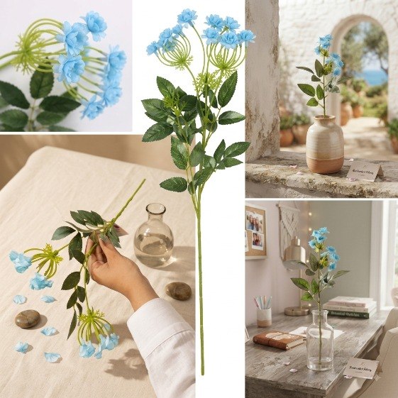 Artificial Decorative Flower Branches