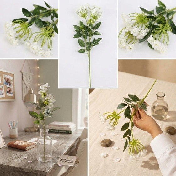 Artificial Decorative Flower Branches