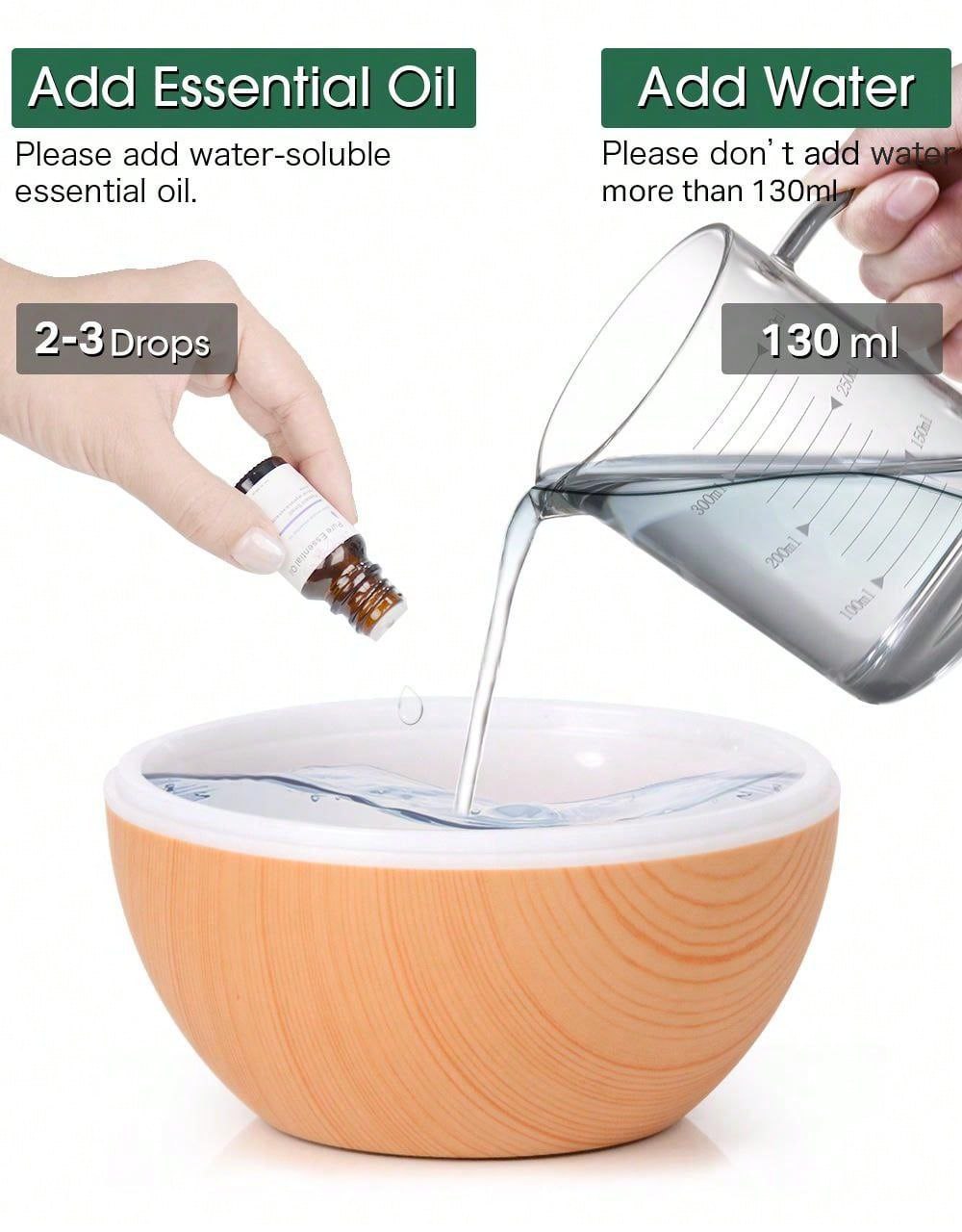 7 Color LED Aroma Diffuser & Car Air Freshener