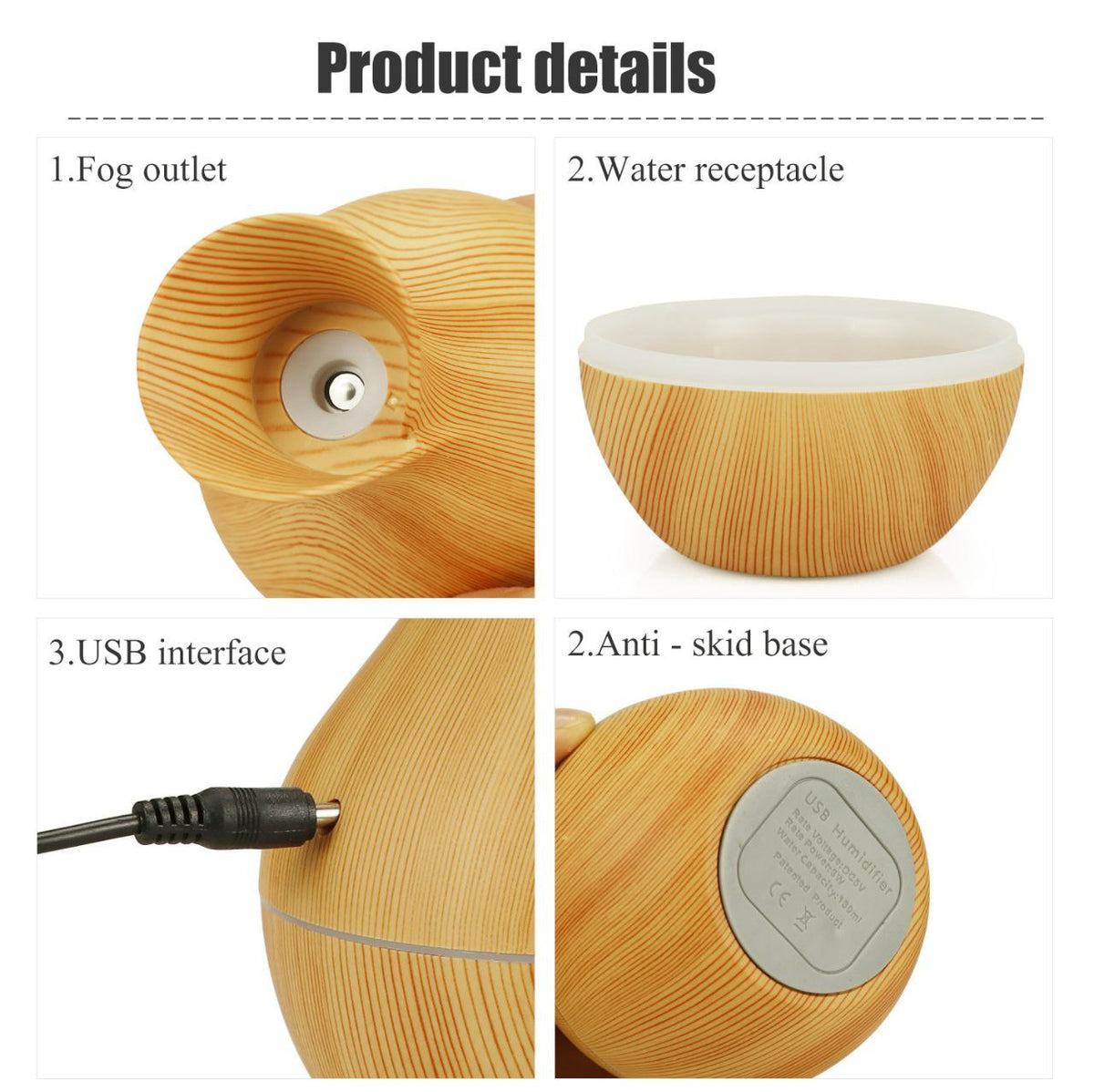 7 Color LED Aroma Diffuser & Car Air Freshener