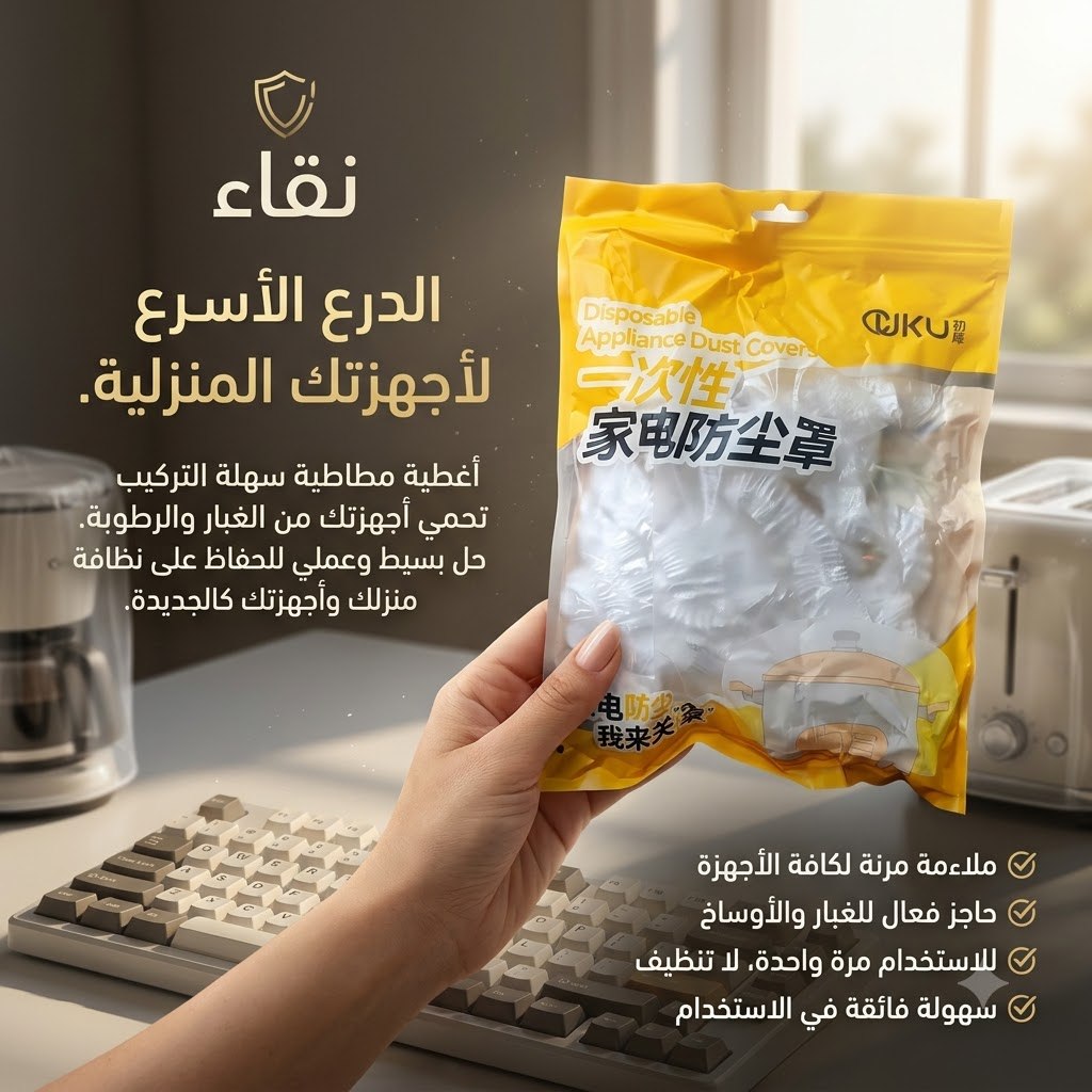 10-Piece Flexible Dust Protection Covers for Kitchen Appliances