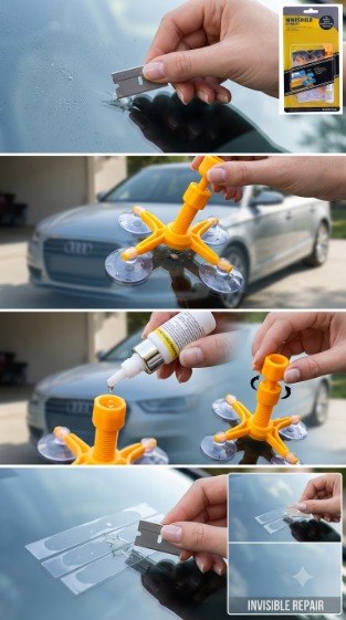 DIY Car Windshield Repair Kit