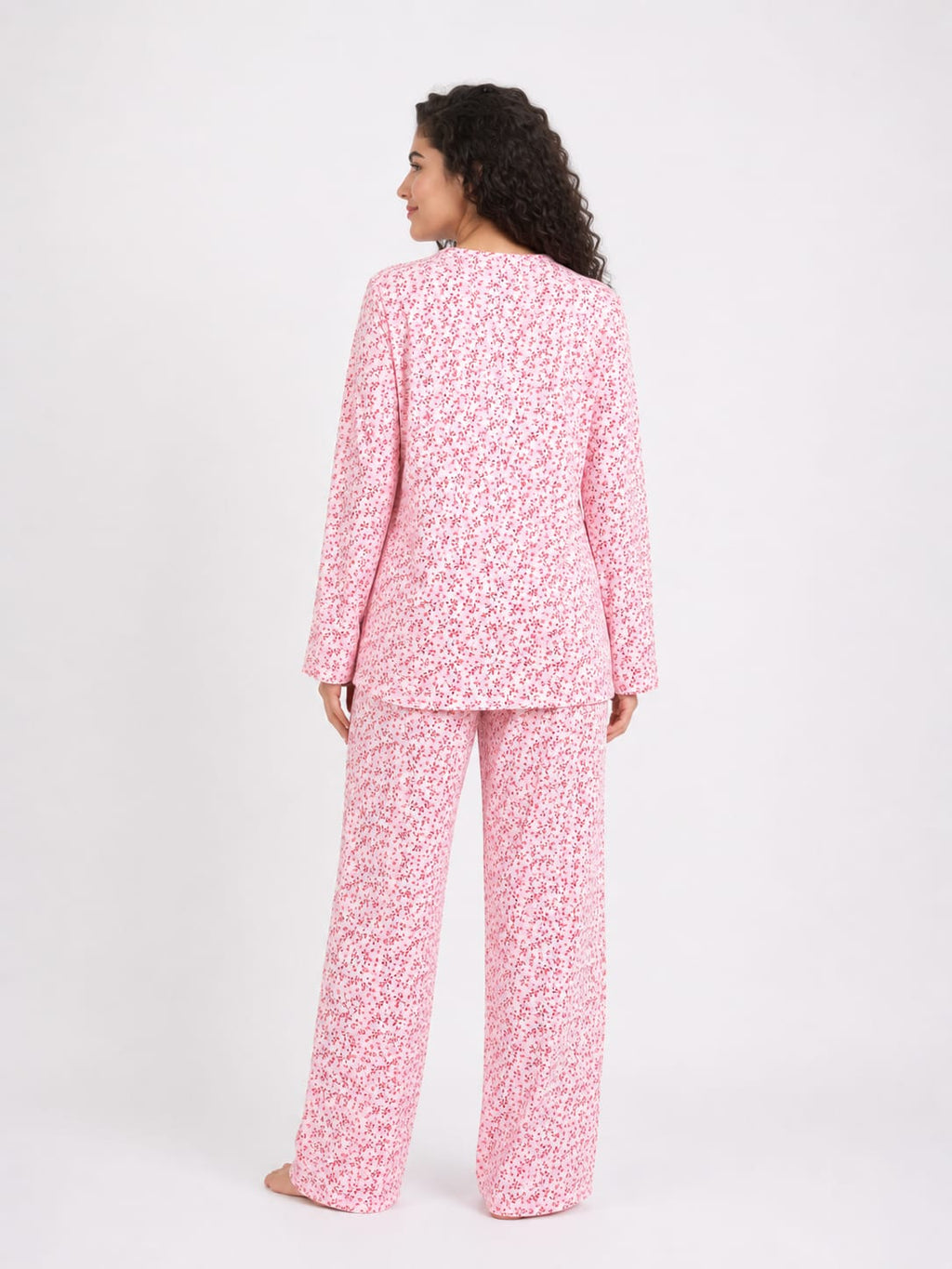 Floral Two-Piece Pajama Set