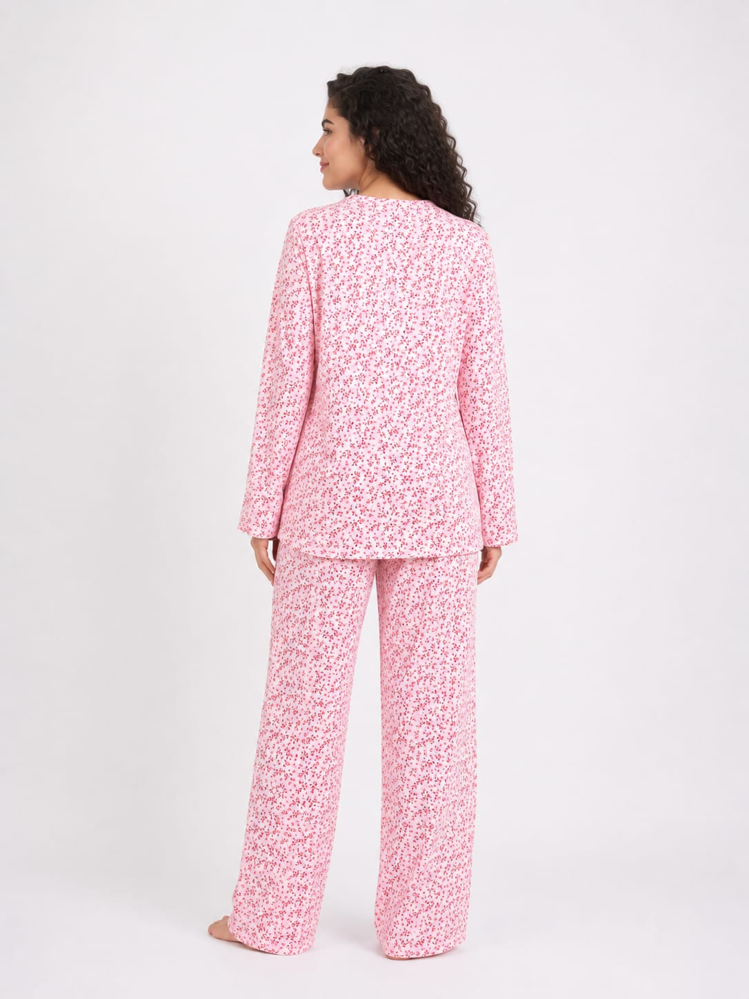 Floral Two-Piece Pajama Set